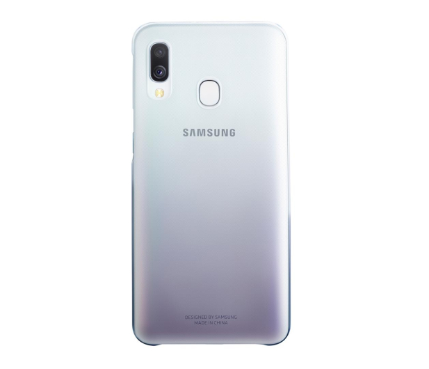 Etui Gradation Cover do Samsung Galaxy A40 czarne - 493078 - zdjęcie